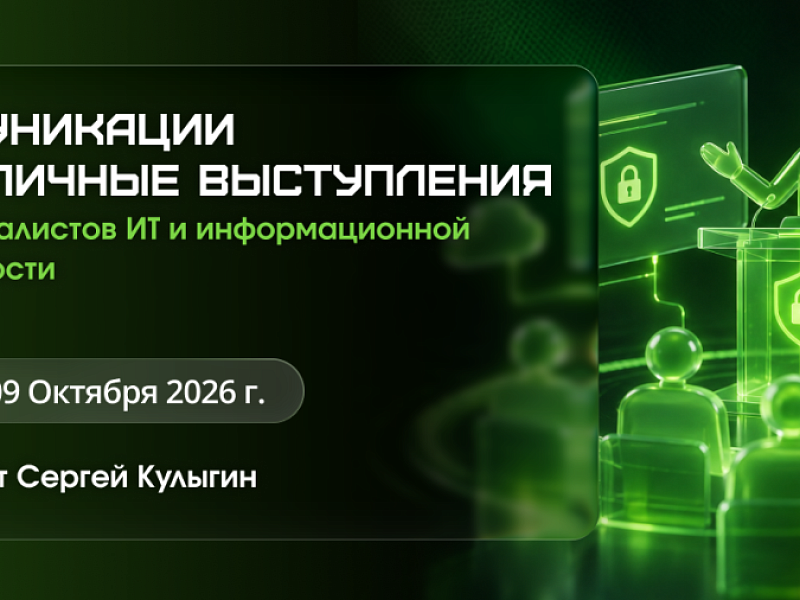 Курс по коммуникациям для ИТ- и ИБ-специалистов в АИС